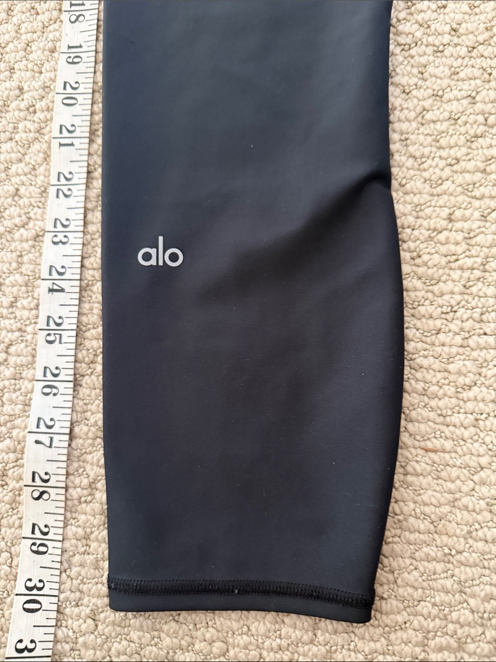 ALO Yoga Black High-Rise Leggings - Picture 2 of 4